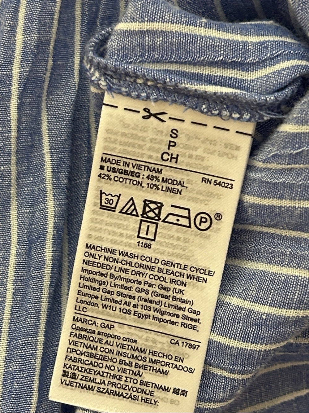 Gap Love Soft Linen Blend Lounge Pant.  Small - Picture 5 of 7